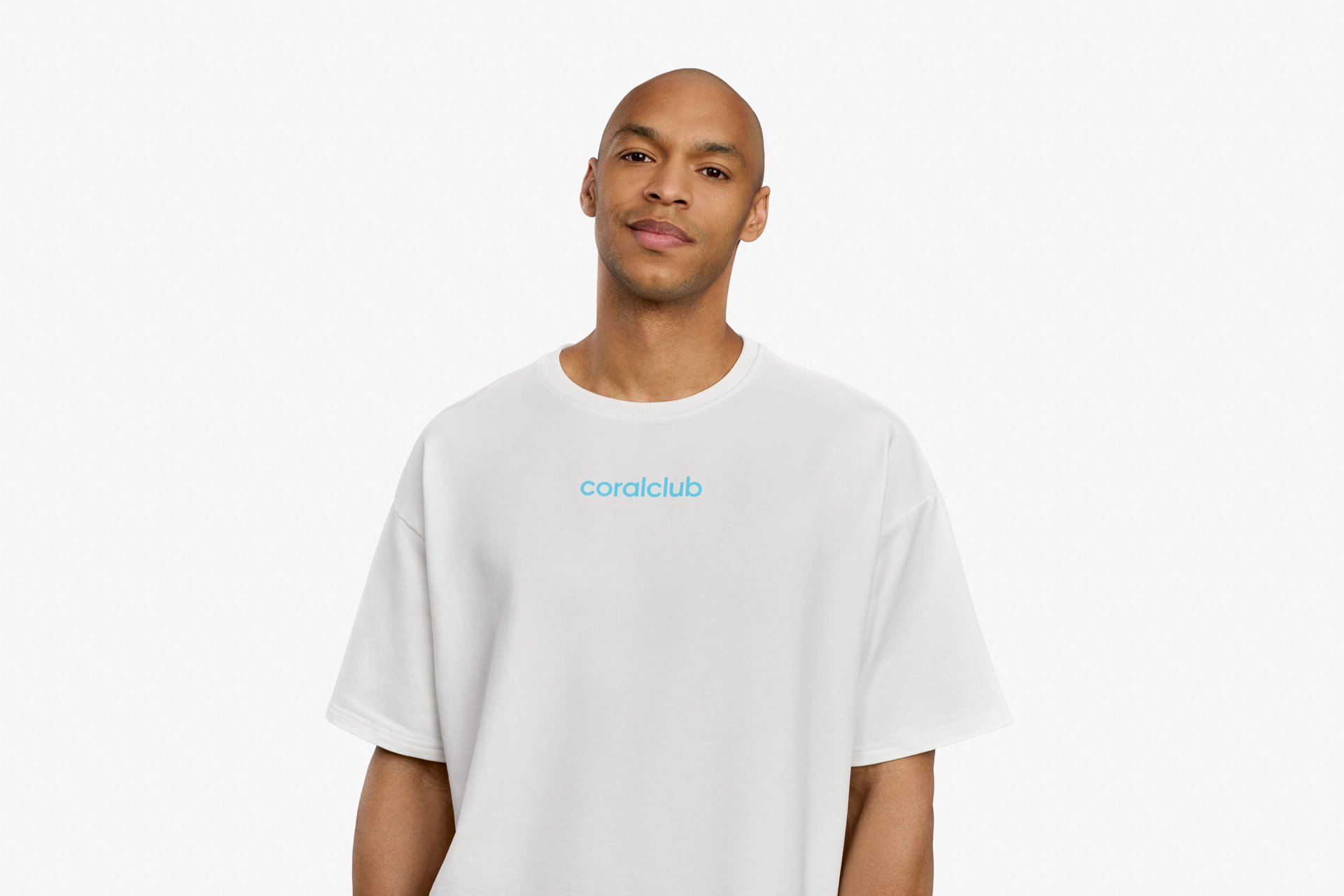 Oversize tričko, mléčné